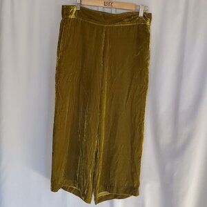 Ivy Jane Velvet Green Pants